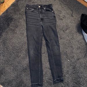 Zara 80s High Waist Skinny Jeans